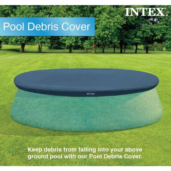 Intex 28020E 8ft. Above Ground Swimming Pool Debris Cover Tarp NEW SEALED BOX - Picture 4 of 6